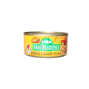 San Marino , Corned Tuna  Chili (180 grams)