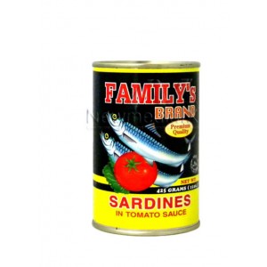 Family's Brand , Sardines in Tomato Sauce  Natural (425 grams)