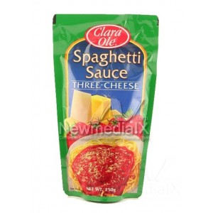 Clara Ole' Spaghetti Sauce - Three-cheese