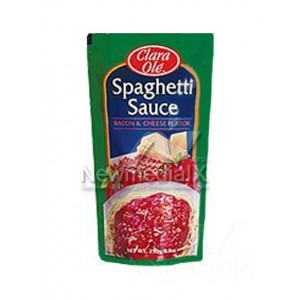 Clara Ole' Spaghetti Sauce - Bacon & cheese flavor