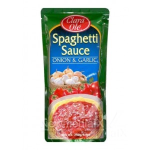 Clara Ole' Spaghetti Sauce - Onion& garlic
