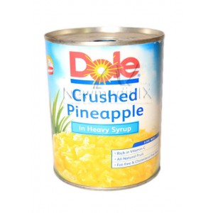 Dole , Pineapples  Crushed  Easy Open Can (836 grams)