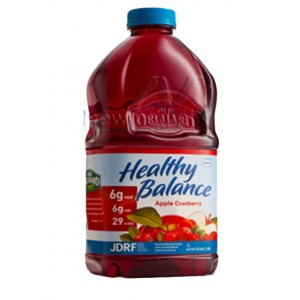 Old Orchard  ,  Healthy Balance  Apple Cranberry Juice Cocktail (64 Oz.)