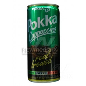 Pokka cappuccino coffee real brewed