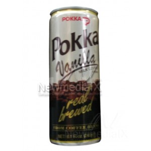 Pokka vanilla milk coffee real brewed