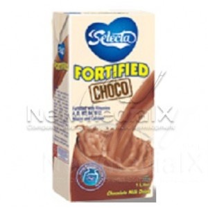 Selecta fortified Choco Fresh milk