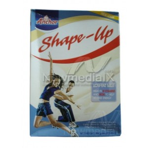 Anchor shape  up lowfat milk