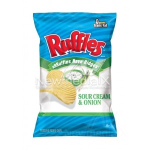 Ruffles sour cream and Onion