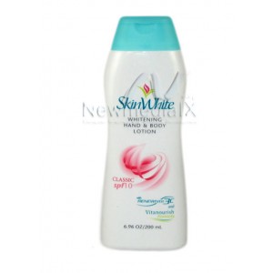 Skin White , Whitening Hand & Body Lotion  Classic (200 ml.)