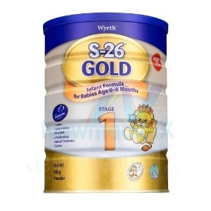 S-26 Gold (0-6 mos.) 900g