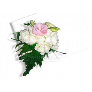 Roses and Lisianthus