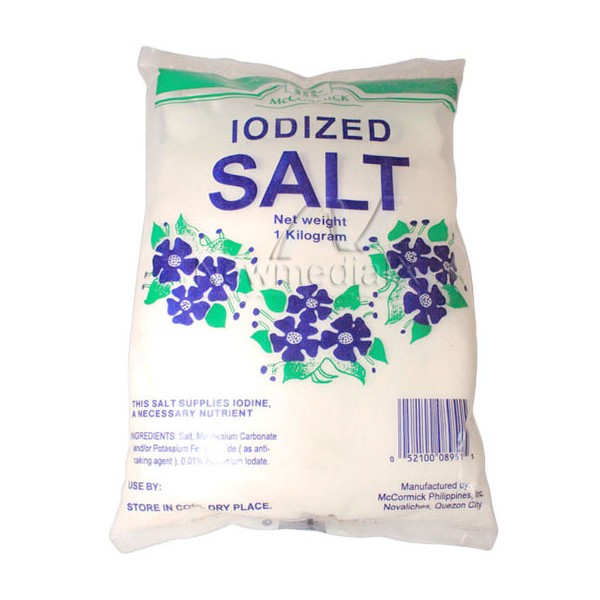 Mc Cormick , Iodized Salt 1 Kg. 