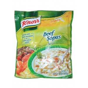   Knorr ,  Sopas                            --  Beef Sopas  80 grams