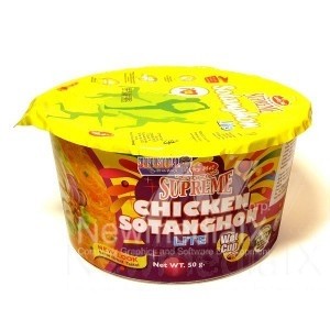 Lucky Me , Supreme  Chiken Sotanghon lite  50 grams                -- Cup 