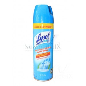 Lysol , Disinfectant Spray                -- Spring Waterfall Scent