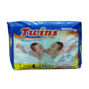 Twins Diaper Lx4's