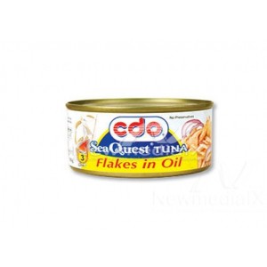 CDO Sea Quest Tuna Flakes in oil 180 grams